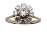 18KW Gold Diamond Ring