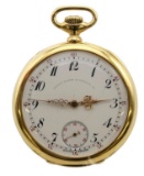 18KY Gold Patek Philippe Pocket Watch