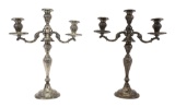 Whiting Sterling Silver Candelabrum