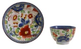 Gaudy Dutch Cup and Under Plate