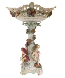 Porcelain Figural Compote