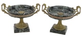 Marble and Bronze Tazza