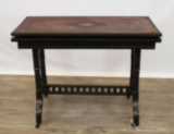 Renaissance Revival Marquetry Games Table