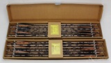 Two dozen True-Flight aluminum arrows