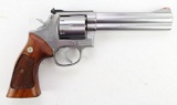 Smith & Wesson 686 double action revolver.