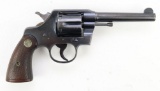 Colt Official Police double action revolver.