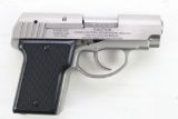 AMT Back Up (double action only) semi-automatic pistol.