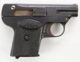 Owa Pocket Pistol semi-automatic pistol.