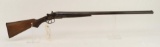 William Moore & Company side by side hammer shotgun.