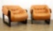 Pair of Percival Lafer Brazilian Rosewood Lounge Chairs