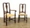 New England Queen Anne Walnut Dining Chairs