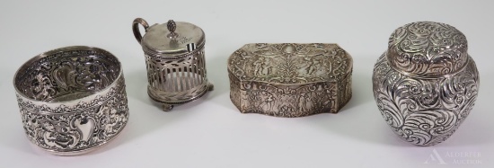 Sterling Silver Box Grouping