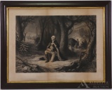 Portrait of George Washington In Prayer At Valley Forge-McRae