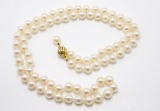 18KY Gold Tiffany & Co. Pearl Necklace