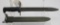 US M1 Garand Bayonet and Scabbard.