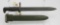 US M1 Garand Bayonet and Scabbard.