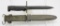 US M6 Bayonet and Scabbard.