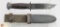 USN MK 1 Fighting Knife and Scabbard.