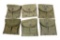 Lot of 6 Late WWII M1 Carbine double 15 round magazine pouches for web belts.