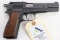 Browning FN/Inglis CA. MKI Semi Automatic Pistol.