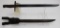 Japanese Type 30 Bayonet- Mukden marked.