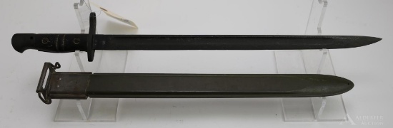 US M1917 Bayonet and Scabbard.