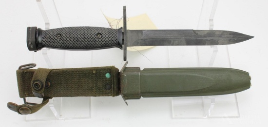 US M7 Bayonet and Scabbard.