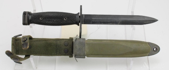 US M7 Bayonet and Scabbard.