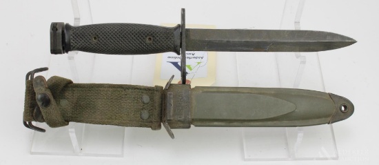 US M7 Bayonet and Scabbard.