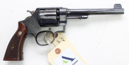 Smith & Wesson Hand Ejector Second Model Double Action Revovler.
