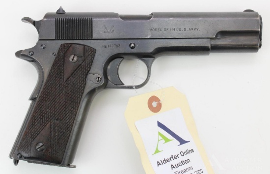 Springfield Armory 1911 US Army Semi Automatic Pistol.