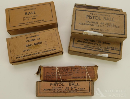 .45 M1911 Ammo Lot.