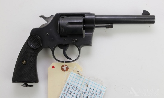 Colt New Service Double Action Revolver.