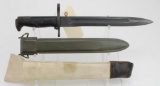 US M1 Garand Bayonet and Scabbard.