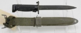 US M5 Bayonet and Scabbard.