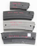 Lot of 4 Ruger Mini 14 Magazines (.223).