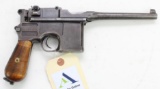 Waffenfabrik Mauser C96 Semi Automatic Pistol.