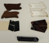 Assorted Military Pistol Grip Scale Sets.