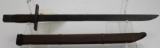 Japanese Type 30 Bayonet- Toyado Automatic Loom Works marked.