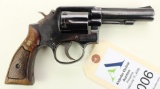 Smith & Wesson 10-6 double action revolver.