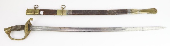 Civil War Foot Officers Sword-7th Maine Infantry