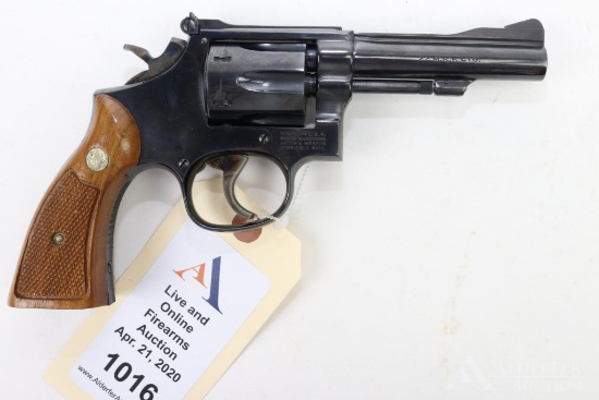 Smith & Wesson 48-4 double action revolver.