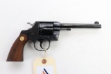 Colt Army Special New Jersey State Police double action revolver.