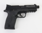 Smith & Wesson M&P 22 Compact semi-automatic pistol.