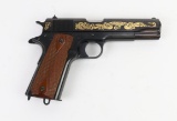 Colt 1911 John Browning 1911-1981 Commemorative semi-automatic pistol.