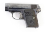 Colt 1908 Vest Pocket semi-automatic pistol.