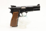 Browning HP semi-automatic pistol.