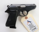 Walther/Interarms PPK/S semi-automatic pistol.