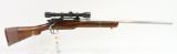 Winchester Model of 1917 sporterized bolt action rifle.