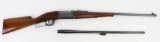 Savage 99 lever action rifle.